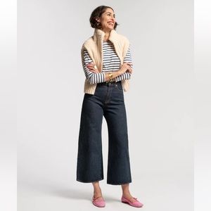 Frances Valentine Judy Wide Leg Jean - size 10